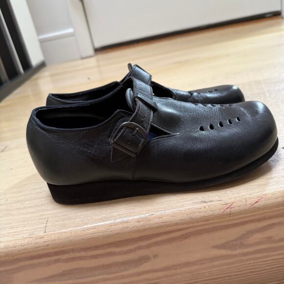 P. W. Minor Womens Orthotic Shoes SZ 9 T Strap Leather Extra Depth Comfort NWOB - Picture 3 of 9